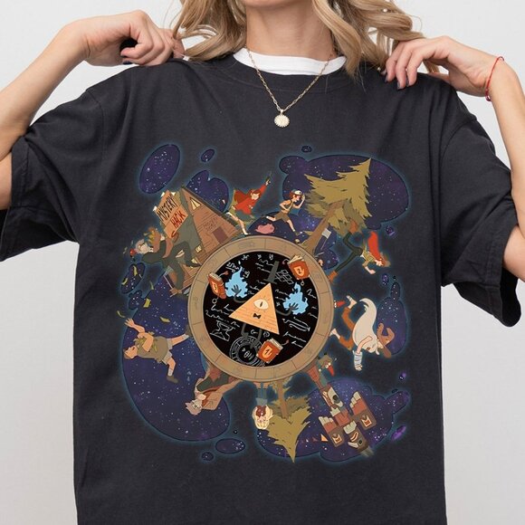 Gallidesigner | Shirts | Bill Cipher Mysteries Gravity Falls Shirt ...